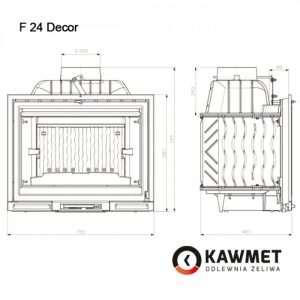 КАМІННА ТОПКА KAWMET PREMIUM SIREN