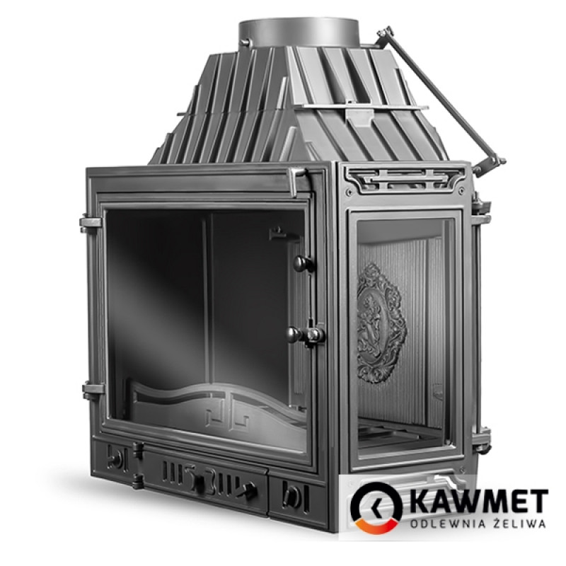 КАМІННА ТОПКА KAWMET W3 ПРАВЕ БІЧНЕ СКЛО (16.7 KW)