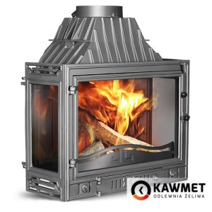 КАМІННА ТОПКА KAWMET W3 ТРИСТОРОННЯ (16.7 KW)
