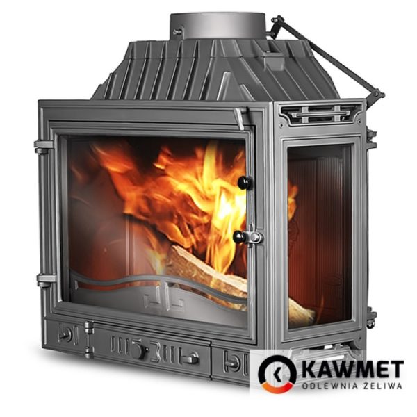 КАМІННА ТОПКА KAWMET W4 ПРАВЕ БІЧНЕ СКЛО (14.5 KW)