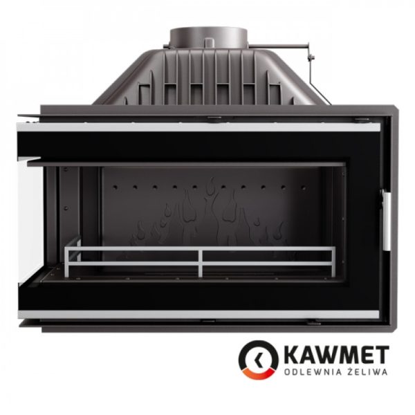 КАМІННА ТОПКА KAWMET W16 С ЛІВИМ СКЛОМ БЕЗ РАМИ (14.7 KW)