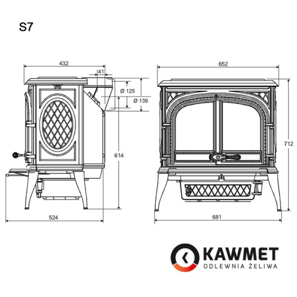 ЧАВУННА ПІЧ KAWMET PREMIUM ARES