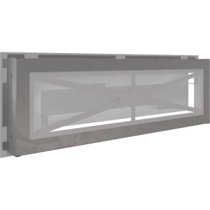 Камінна решітка Kratki WIND біла 17×49