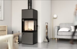 Сталева піч BOKAR Forum (9,2 kW) Black Ceramtex