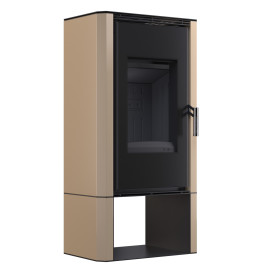 Сталева піч BOKAR Aston WD 4380 ( 9,0 kW ) black ceramatex