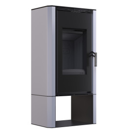 Сталева піч BOKAR Aston WD 4380 ( 9,0 kW ) black ceramatex