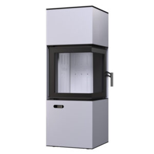 Сталева піч BOKAR Forum (9,2 kW) White Ceramtex