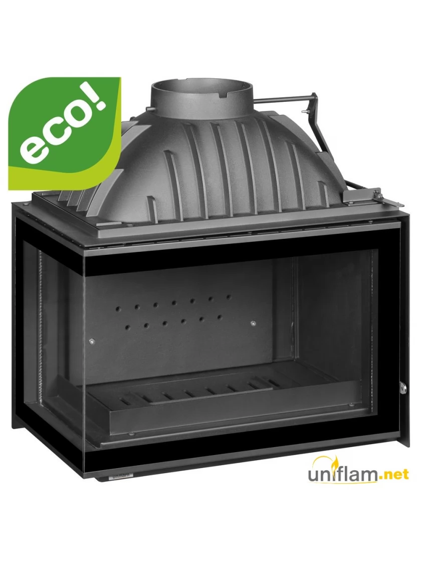 Камінна топка Uniflam 700 PLUS ECO з шибером ліве скло