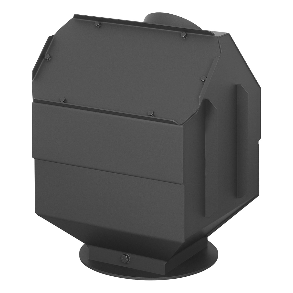 ROMOTOP – D3 VY01 – сталевий теплообмінник гарячого повітря