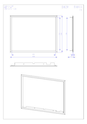 ROMOTOP – DW2M RAM06 рамка декоративна стандарт