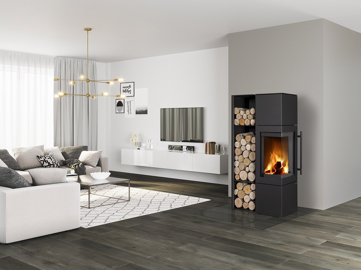 ROMOTOP – ESQUINA 3G – кутова піч камін