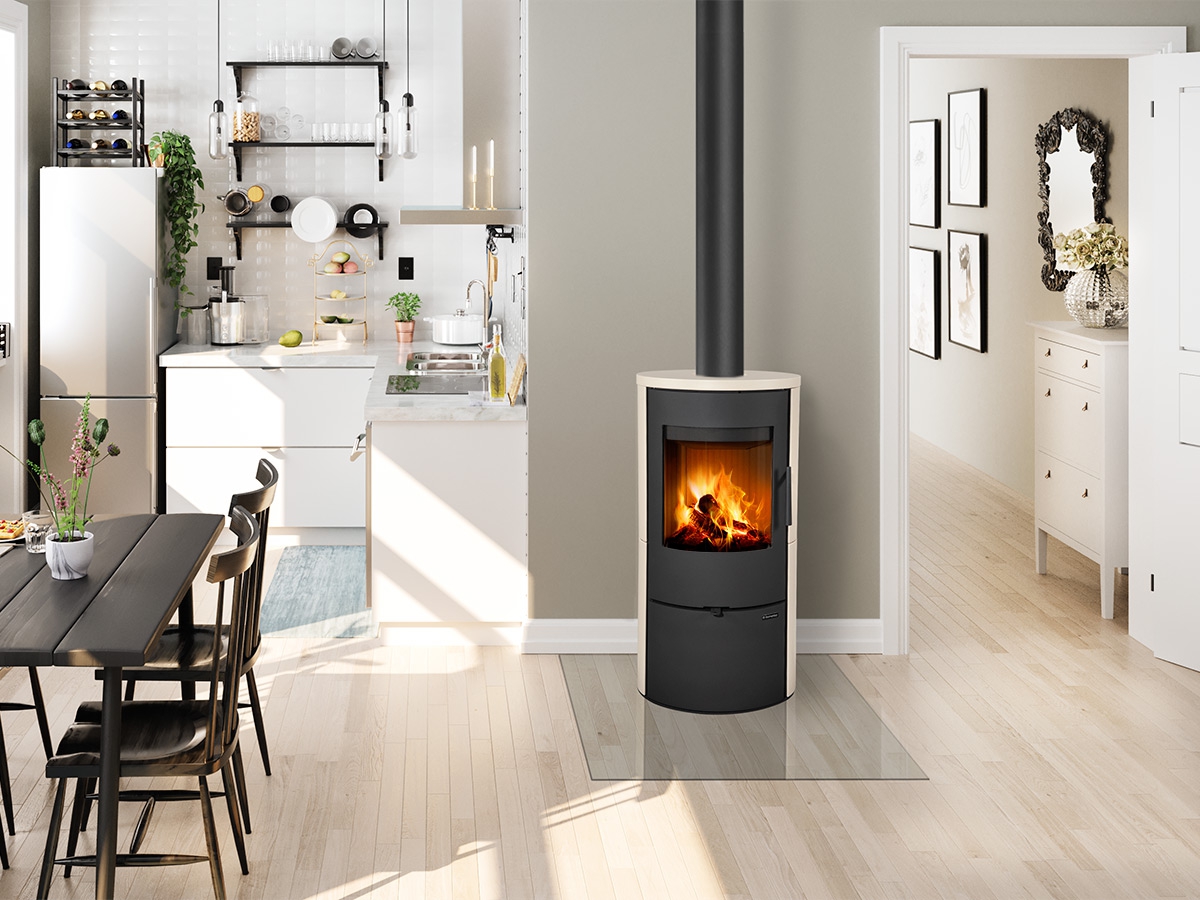 ROMOTOP – EVORA 01 кераміка – камінна піч