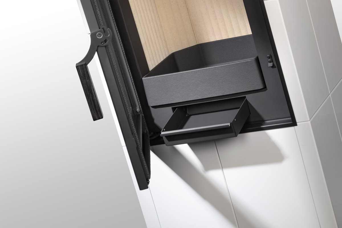 ROMOTOP – GREMIO 5G – кахельна піч (сучасне скло)