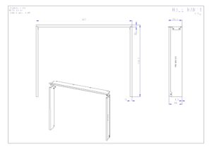 ROMOTOP – H3LE RAM11 – рамка декоративна стандарт