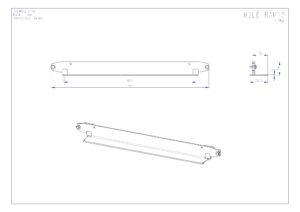 ROMOTOP – H3LE RAM15 – монтажна рама верхня основна