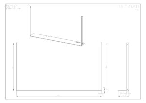 ROMOTOP – H3LF RAM13 – монтажна рама стандарт