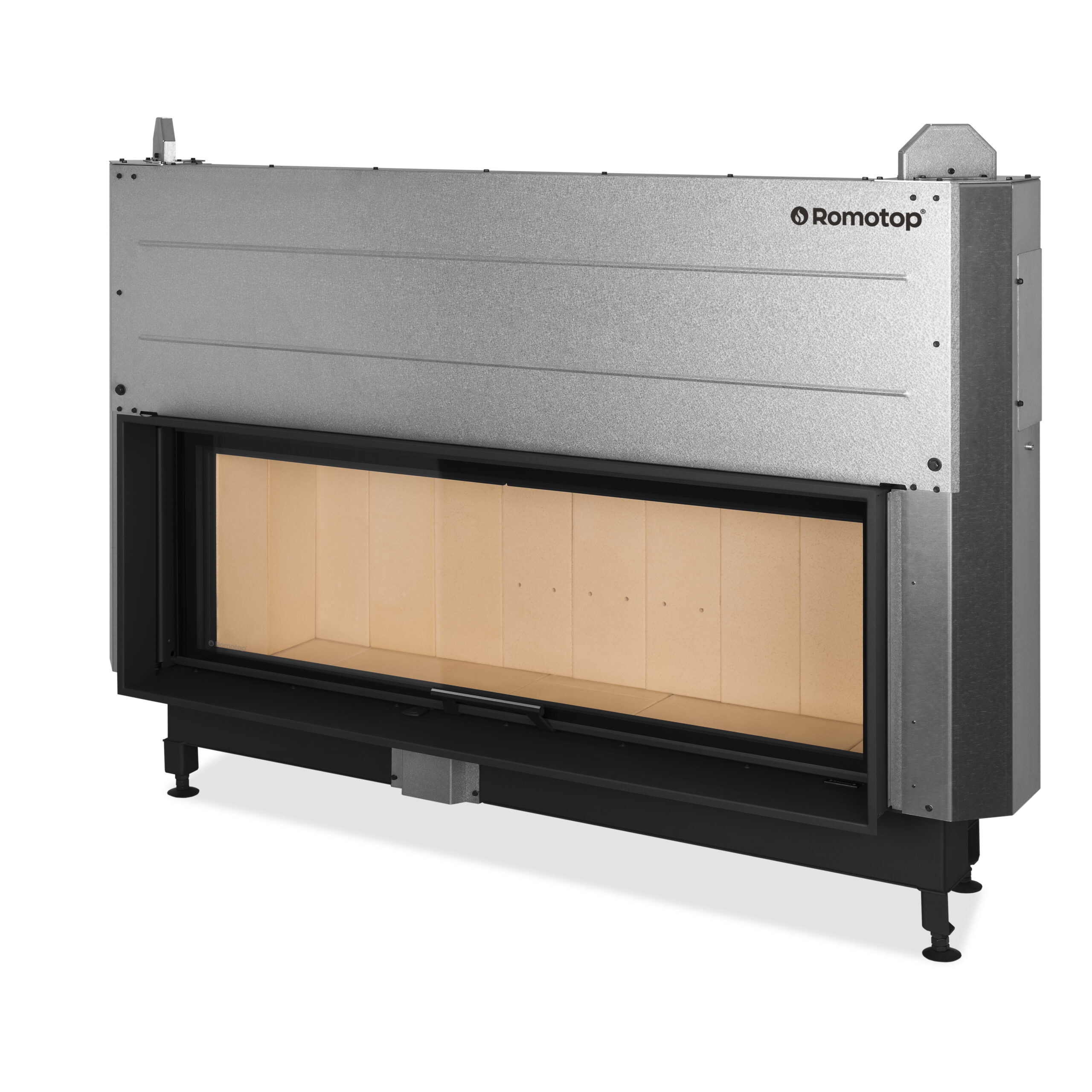 ROMOTOP – HEAT 3g L 140.50.01 – широкоформатна камінна топка з гільйотиною
