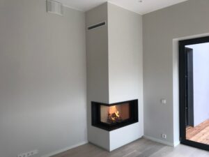 ROMOTOP – HEAT L 3g L 65.51.40.24 – кутова ліва камінна топка з гильйотиною