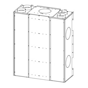 ROMOTOP – I2LG KON01 – конвекційний кожух для камінних топок IMPRESSION 2g L 67(80,93).60.01