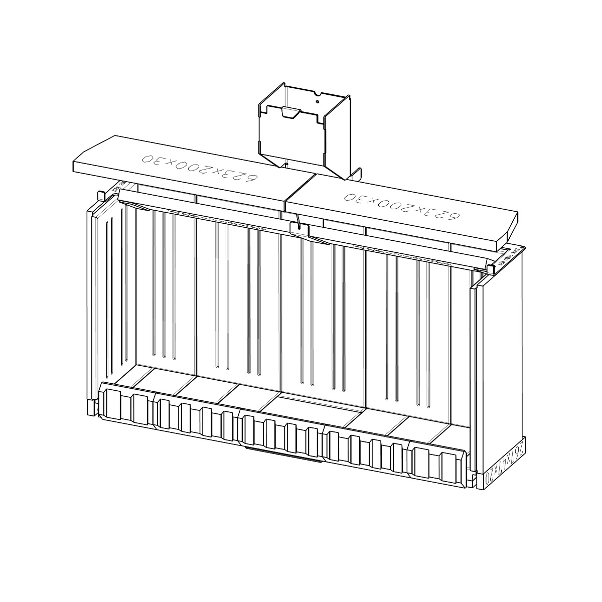 ROMOTOP – I2LL TOP01 комплект темного (чорного) шамоту