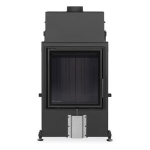 ROMOTOP – IMPRESSION 2g 55.60.01 – камінна топка, подвійне скло, темний (чорний) шамот