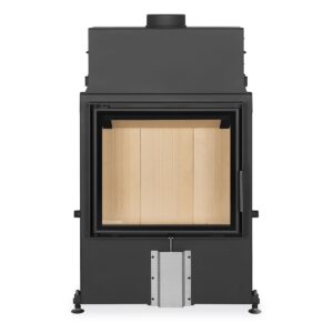 ROMOTOP – IMPRESSION 2g 67.60.01 – камінна топка пряма, подвійне скло, світлий шамот