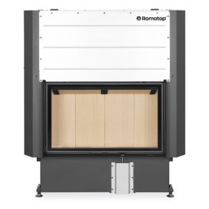 ROMOTOP – IMPRESSION 2g L 93.60.01 – камінна топка з подвійним склом, світлий шамот