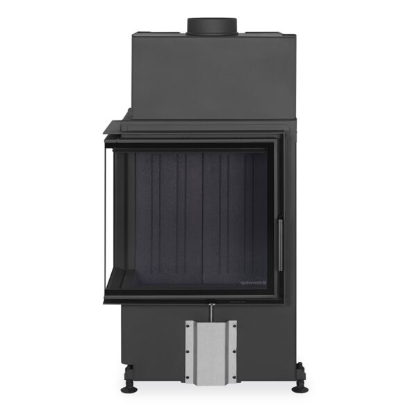 ROMOTOP – IMPRESSION L 2g S 58.60.34.21 – кутова камінна топка, бічне відкривання, темний шамот