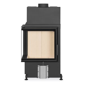 ROMOTOP – IMPRESSION L 2g S 58.60.34.21 – кутова камінна топка, бічне відкривання, світлий шамот