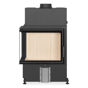 ROMOTOP – IMPRESSION L 2g S 71.60.34.21 – кутова камінна топка, бічне відкривання, світлий шамот