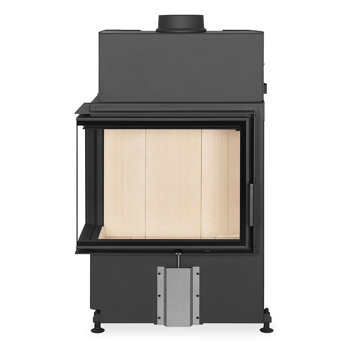 ROMOTOP – IMPRESSION L 2g S 71.60.34.21 – кутова камінна топка, бічне відкривання, світлий шамот