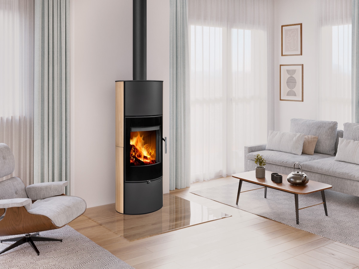 ROMOTOP – LAREDO 04 AKUM пісковик – акумуляційна піч-камін