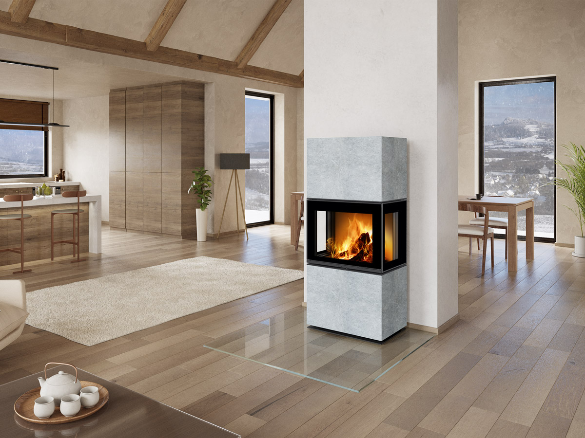 ROMOTOP – LERA C G 20 – дизайнерський камін в камені