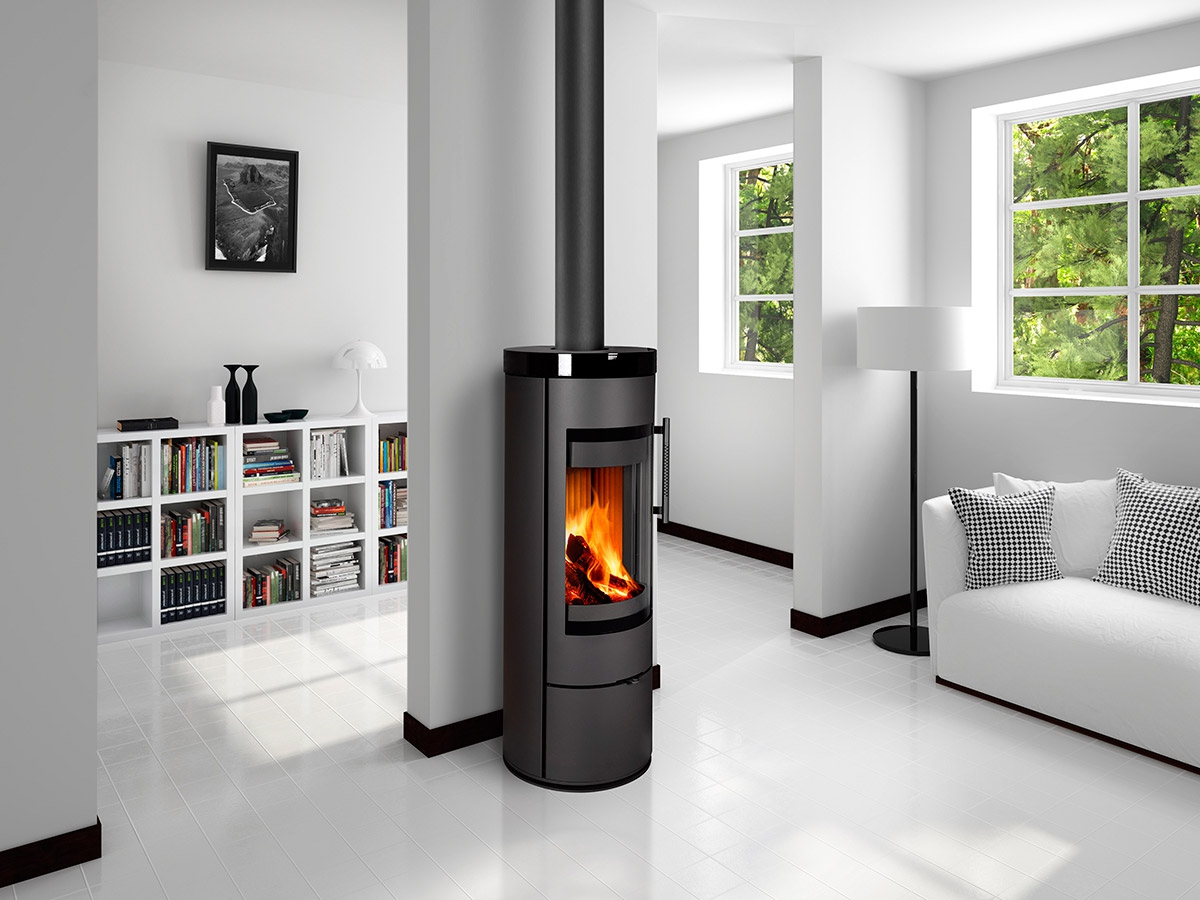 ROMOTOP – LUANCO N 01 кераміка – кругла піч-камін