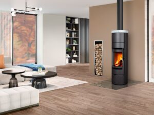 ROMOTOP – LUANCO N 02 AKUM камінь – кругла акумуляційна піч-камін