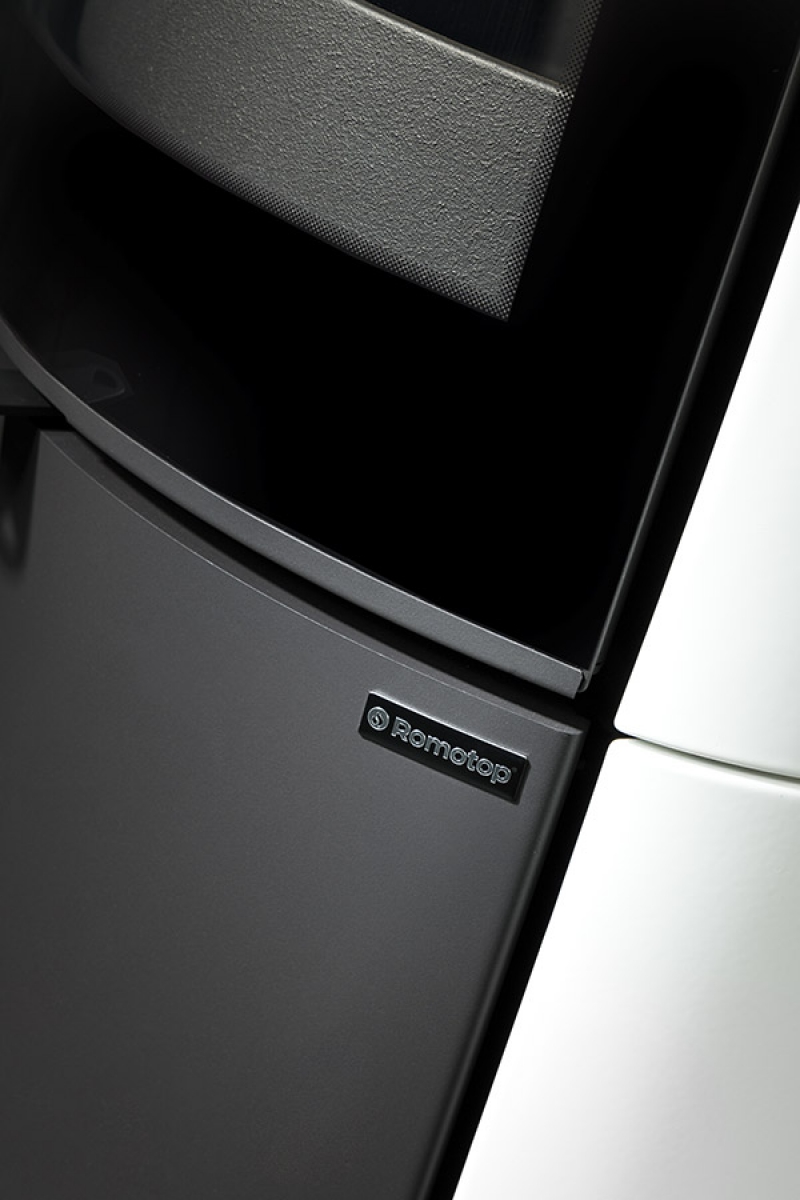 ROMOTOP – LUGANO 01 AKUM кераміка – піч камін під акумуляцію