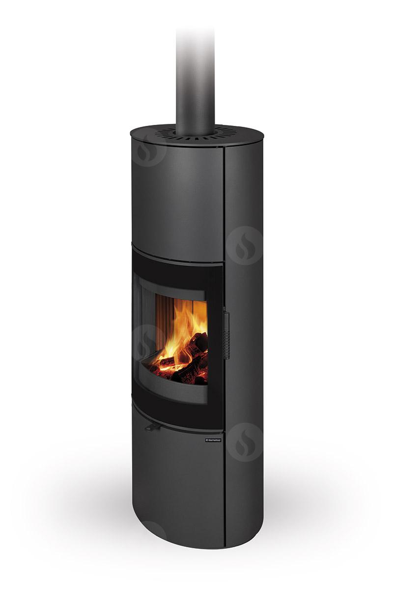 ROMOTOP – LUGANO 03 A метал – піч камін під акумуляцію