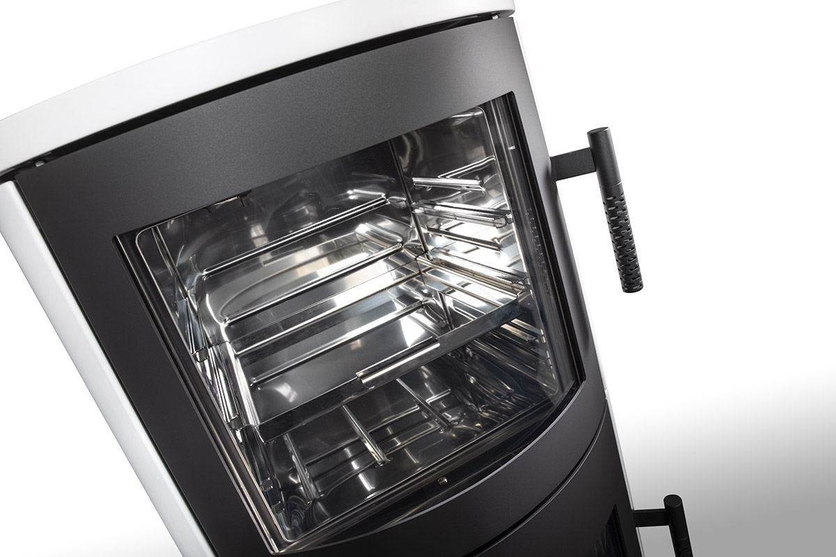 ROMOTOP – LUGO N 01 BF кераміка – піч-камін з духовкою