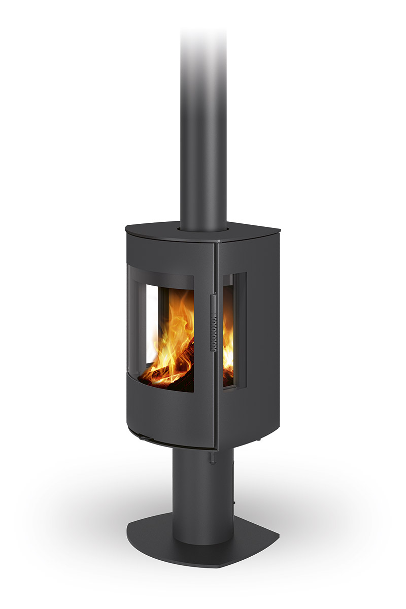 ROMOTOP – PARLA T 3S 30 метал – піч-камін на ніжці