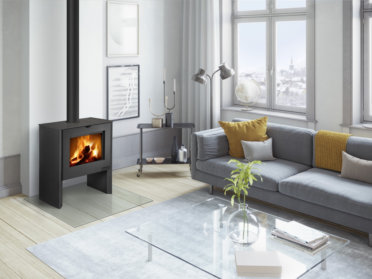 ROMOTOP – RIANO 01 метал – сталева піч камін