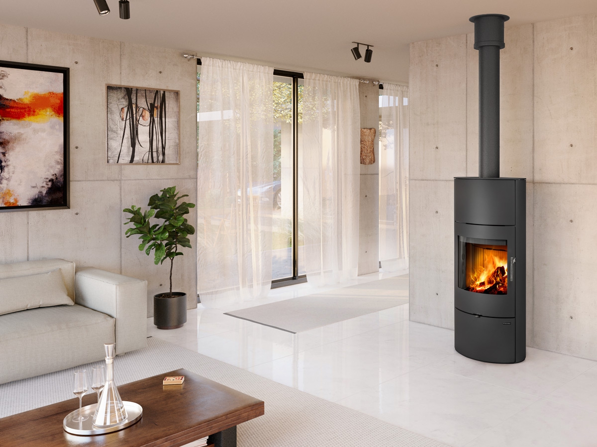 ROMOTOP – SONE 03 A метал – сталева акумуляційна піч-камін