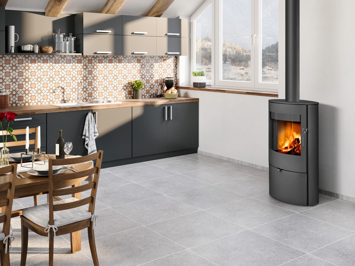 ROMOTOP – SONE 03 метал – сталева камінна піч