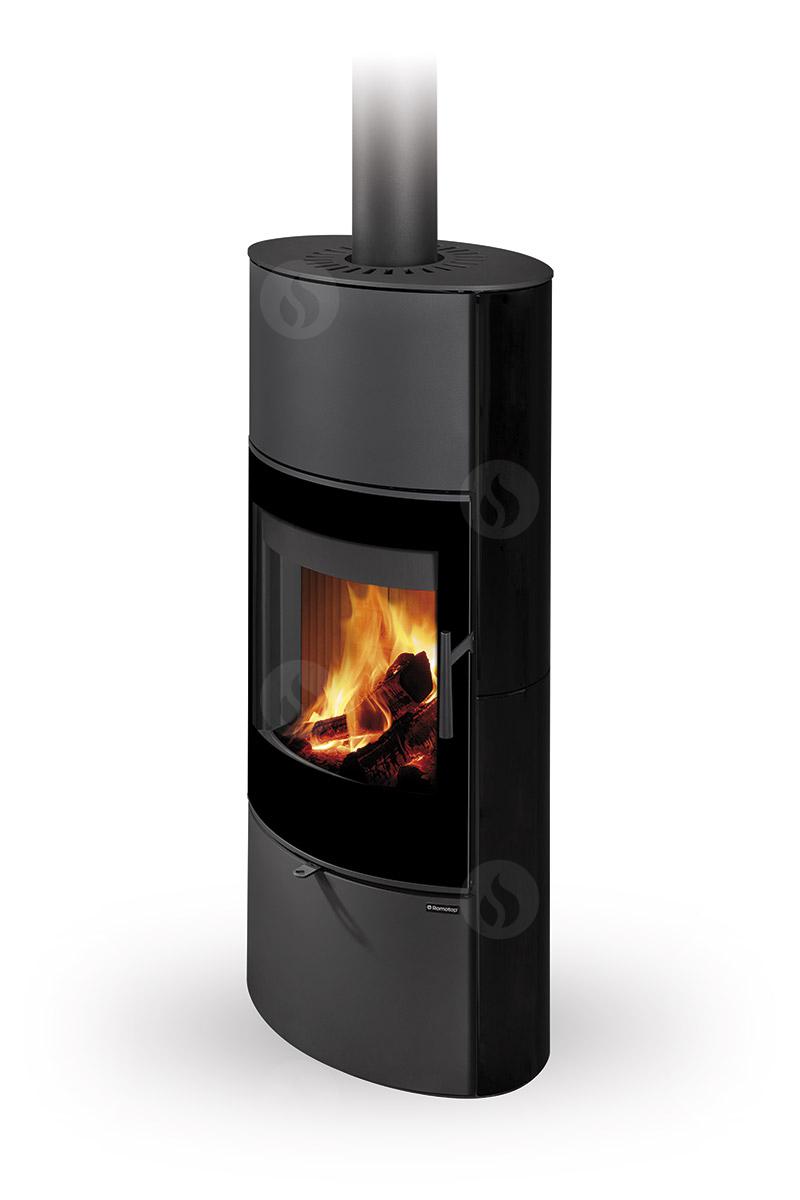 ROMOTOP – SONE G 05 A гладка кераміка – акумуляційна піч-камін