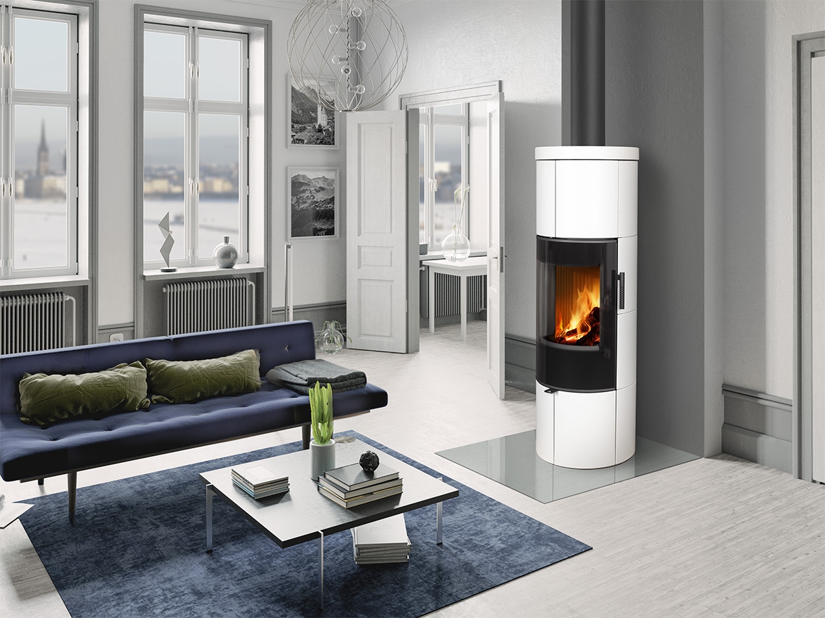 ROMOTOP – SORIA N 01 кераміка – кругла піч-камін