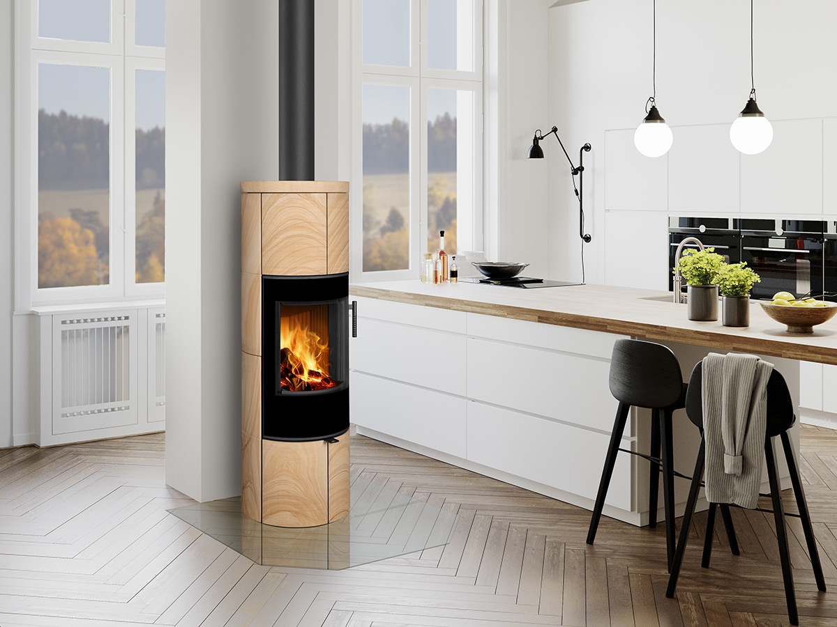 ROMOTOP – SORIA N 04 пісковик – кругла піч-камін