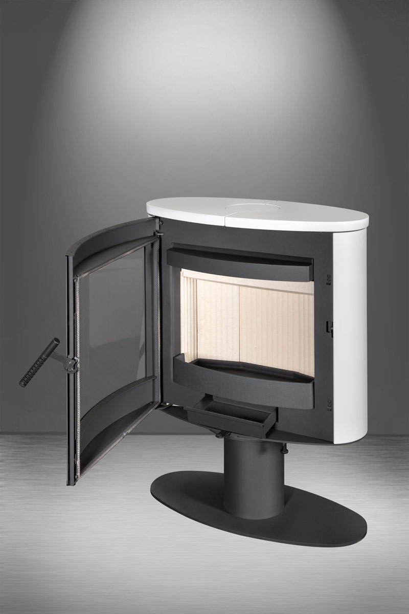 ROMOTOP – STROMBOLI G T 10 кераміка – поворотна камінна піч на ніжці