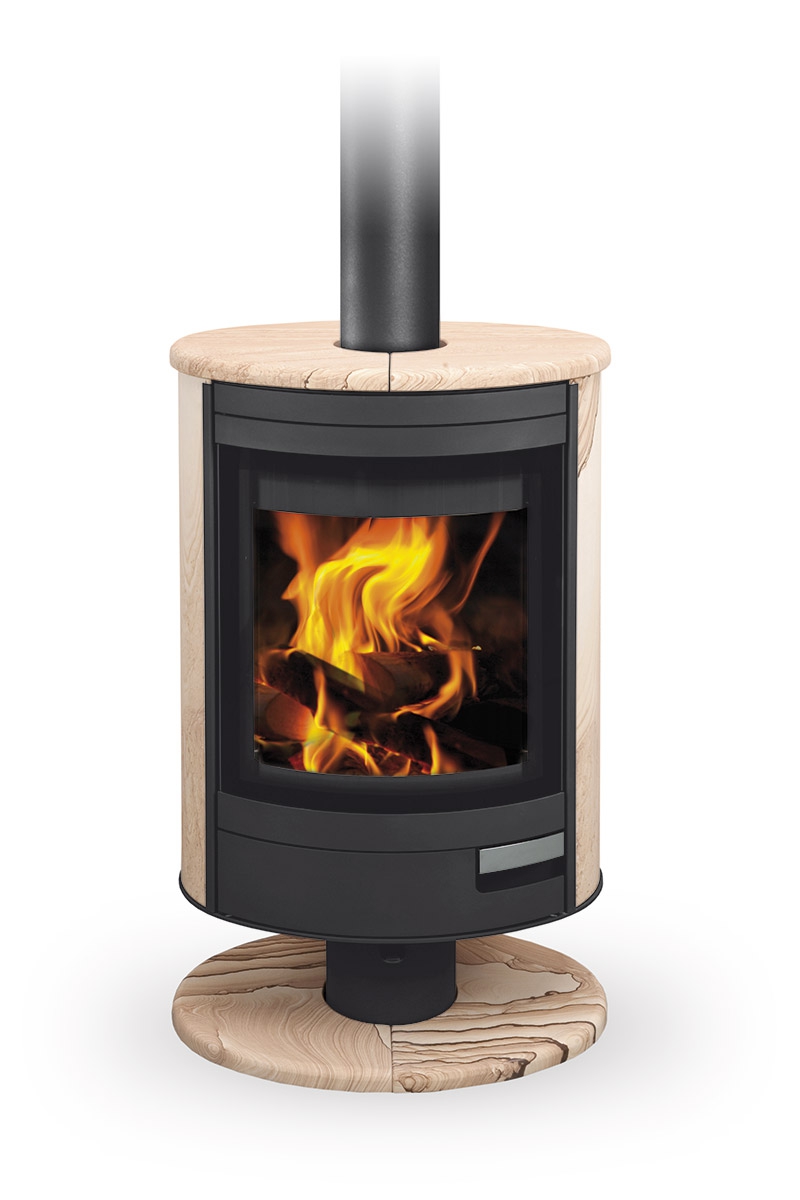 ROMOTOP – STROMBOLI N 04 пісковик – поворотна камінна піч на ніжці