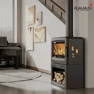 Чавунна пічка Ravan Nevada